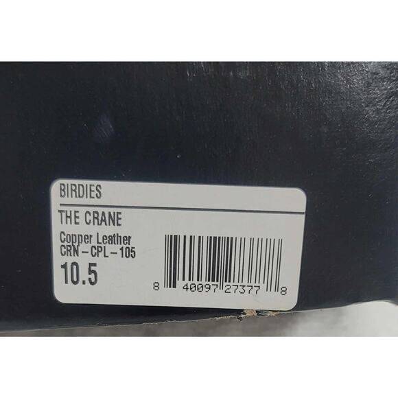 NWT Women's Birdies The Crane Copper Square Toe Leather Ballet Flats size 10.5 - Picture 6 of 7